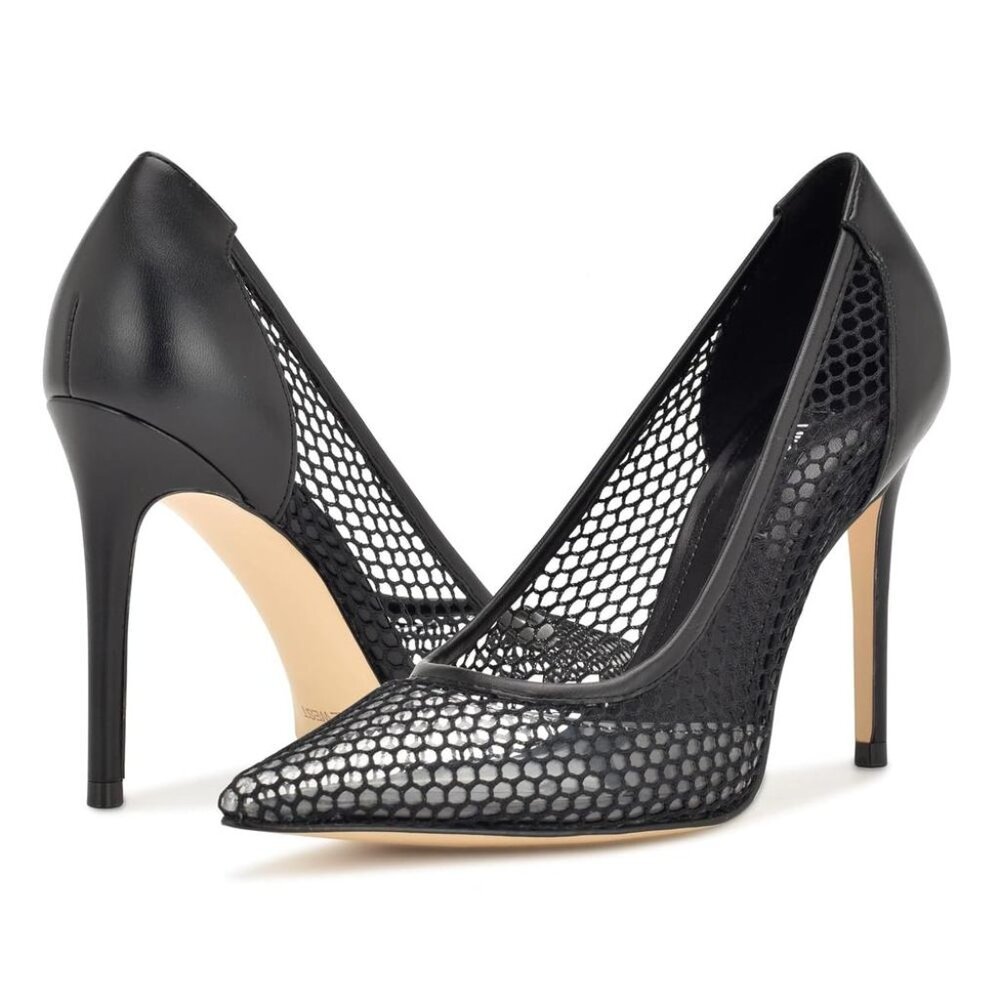 NEW Nine West Womens Flings Pump 4 inch heel sz 9 black